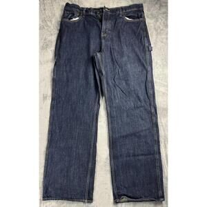 OLD NAVY Jeans Men's 5-Pocket Straight Leg '90s Baggy Workwear Size 40X34 New